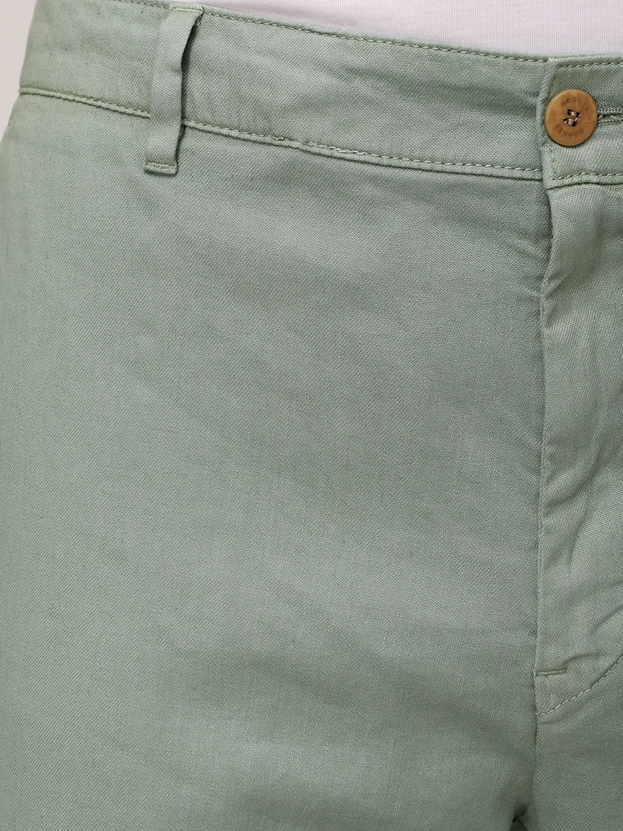 Брюки из хлопка и льна Riley