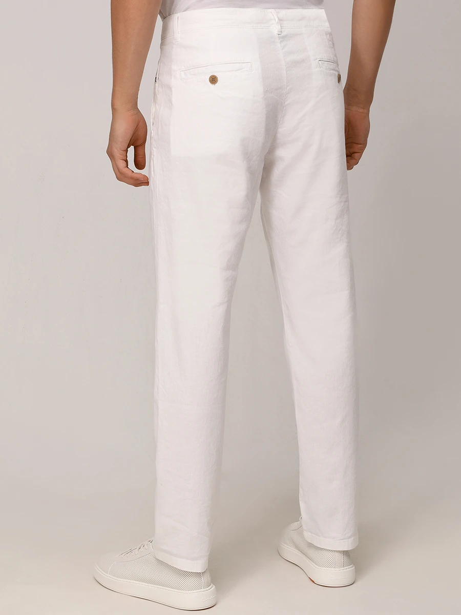 Брюки из хлопка и льна Riley