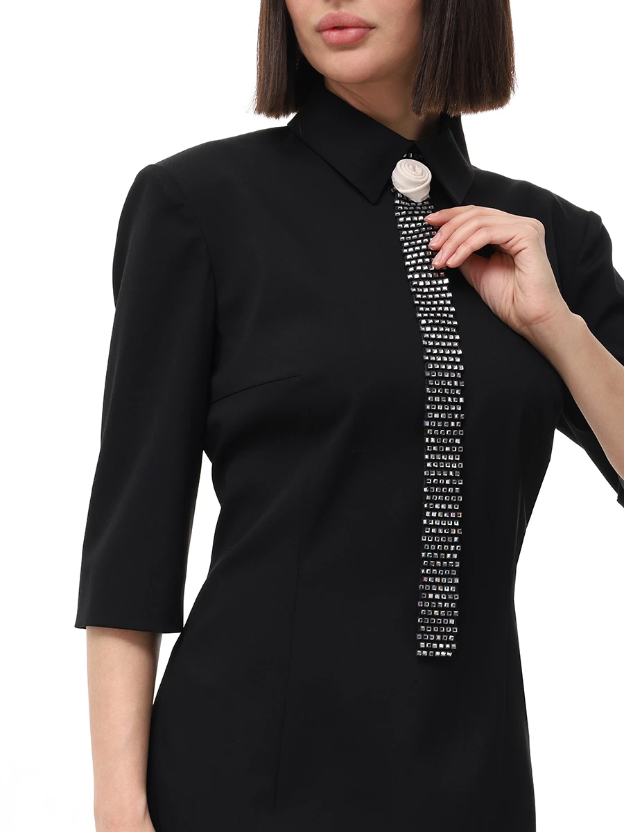 Галстук Alexa с кристаллами