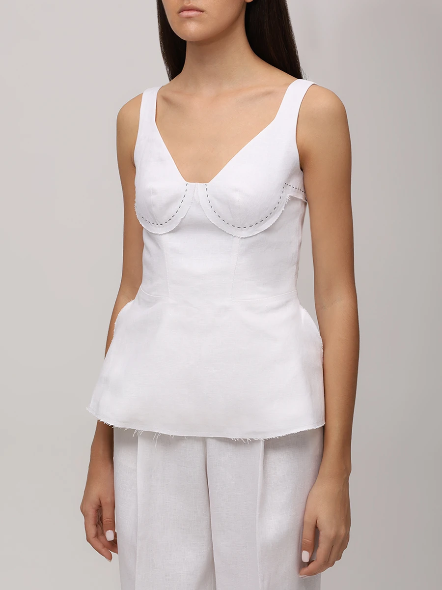 Топ льняной