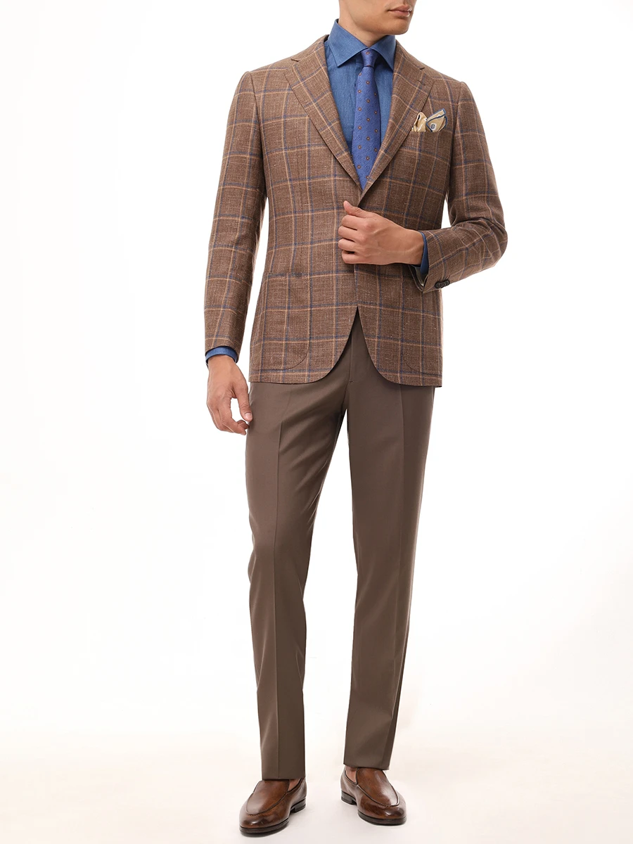 Пиджак в клетку