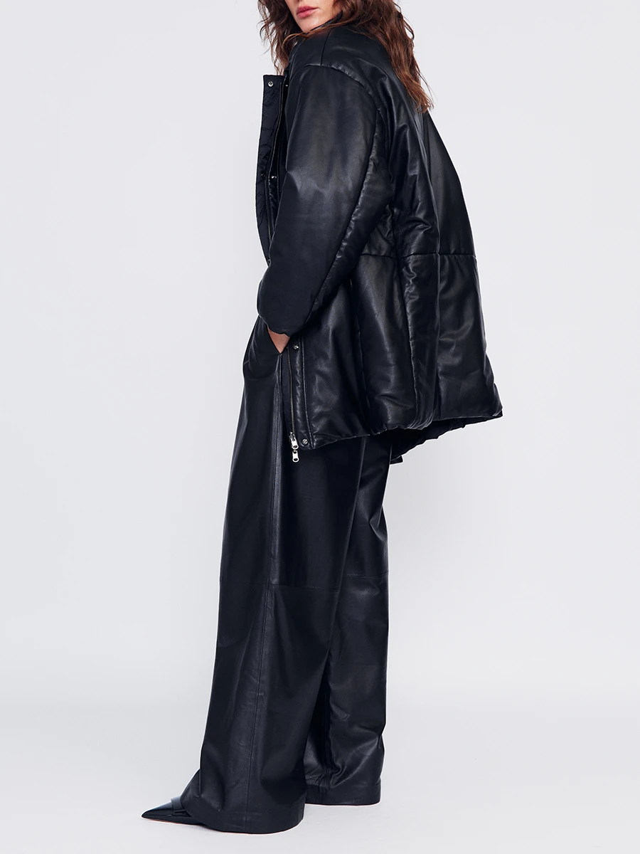 Куртка кожаная