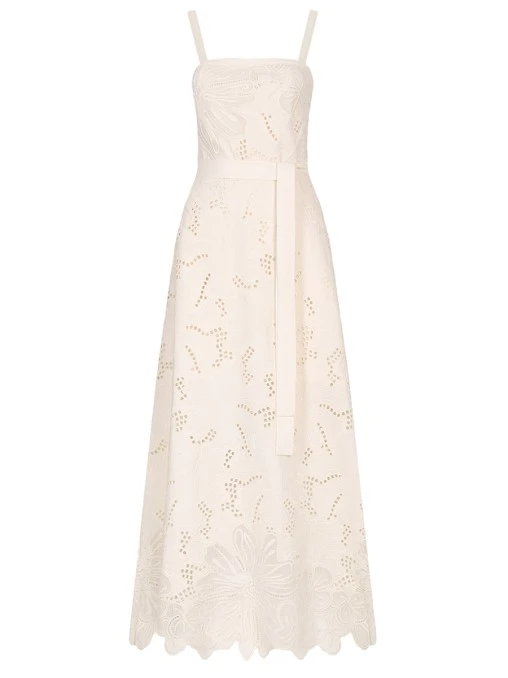 Платье с вышивкой ELIE SAAB