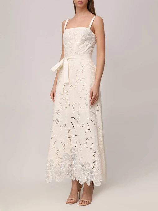 Платье с вышивкой ELIE SAAB