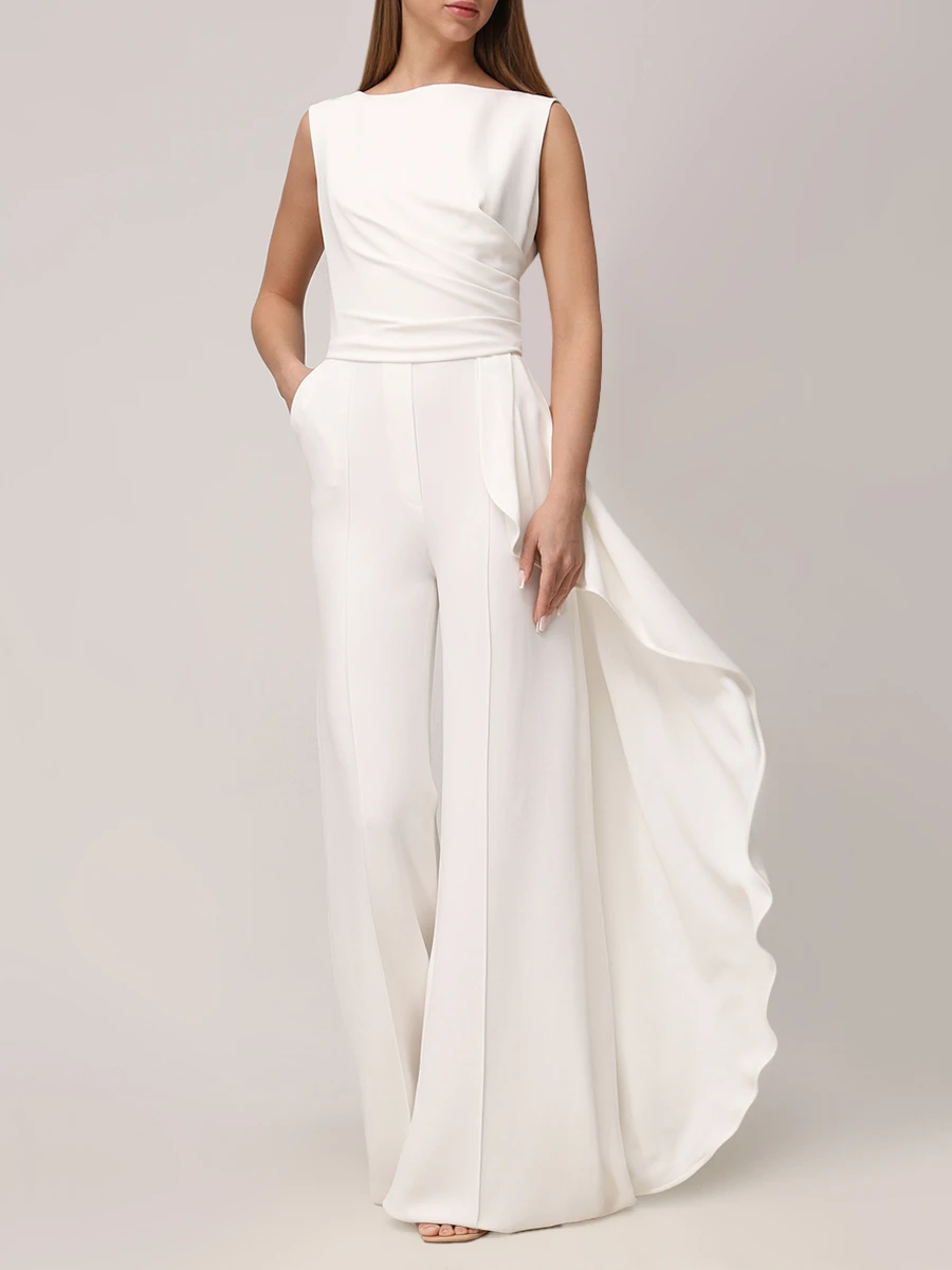 Комбинезон из вискозы и шелка