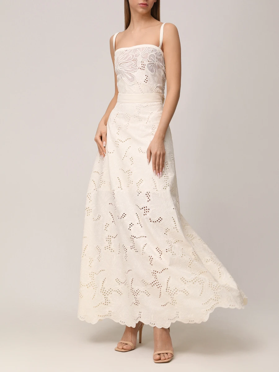 Топ с вышивкой