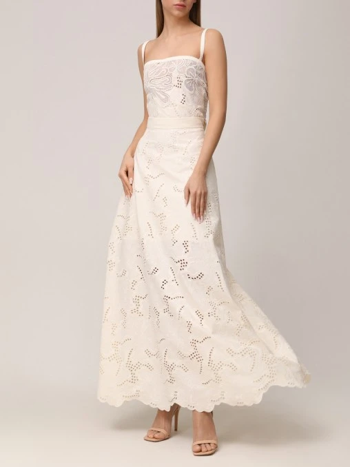 Топ с вышивкой ELIE SAAB