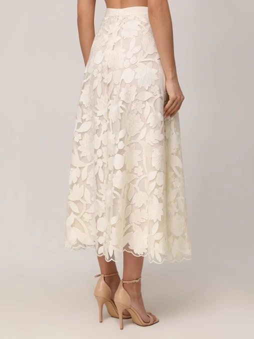 Юбка с вышивкой ELIE SAAB