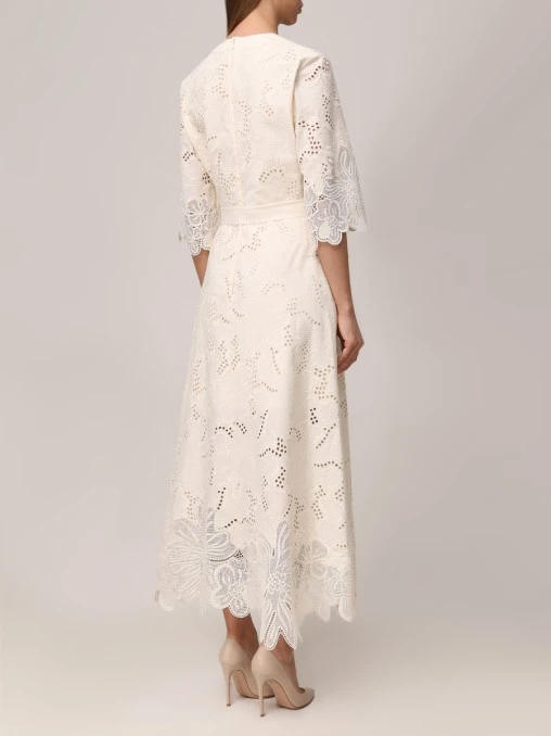 Платье с вышивкой ELIE SAAB