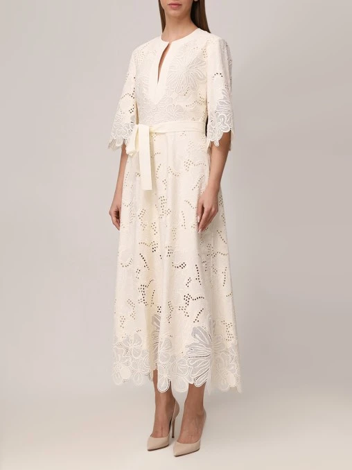 Платье с вышивкой ELIE SAAB