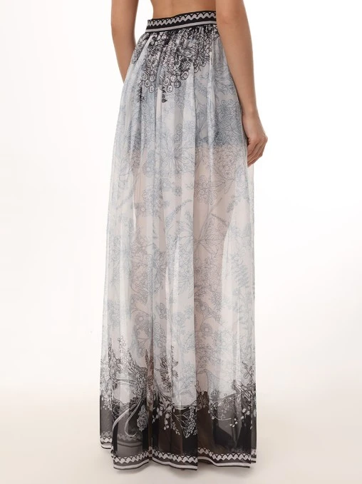 Юбка шелковая ELIE SAAB