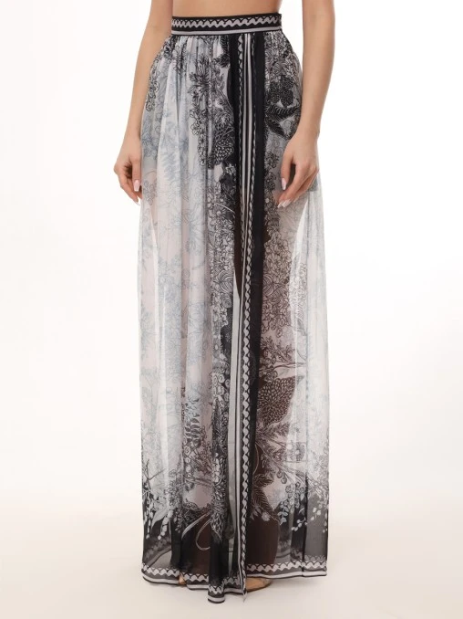 Юбка шелковая ELIE SAAB