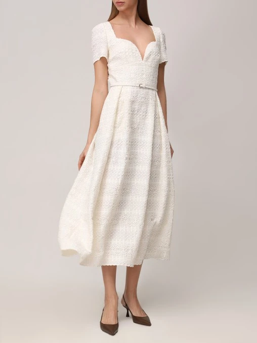 Платье однотонное ELIE SAAB