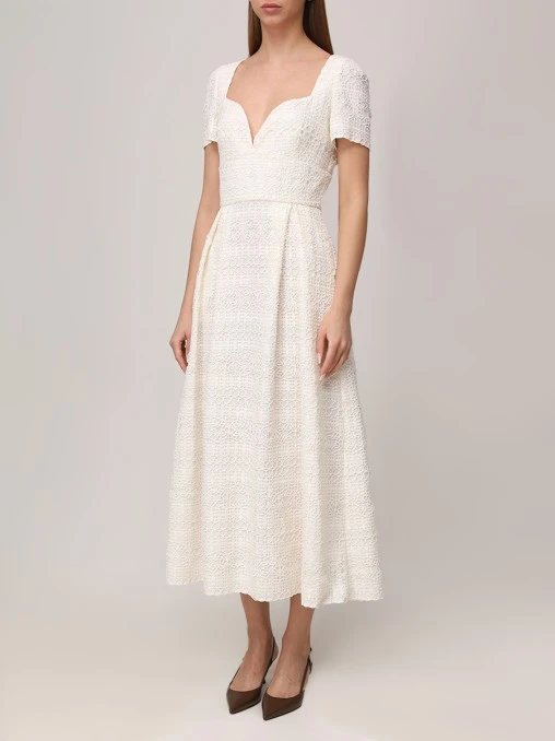 Платье однотонное ELIE SAAB