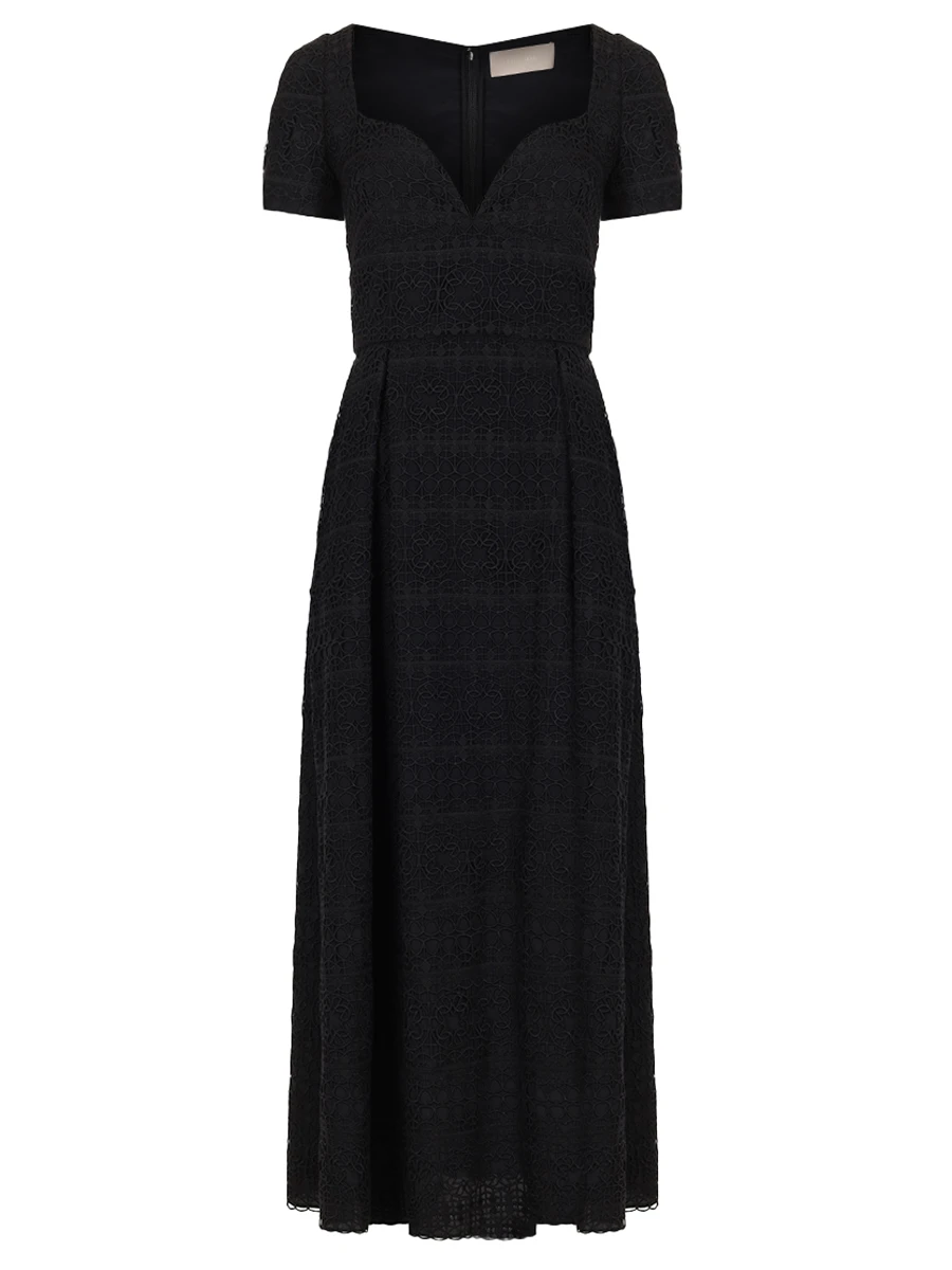 Платье однотонное