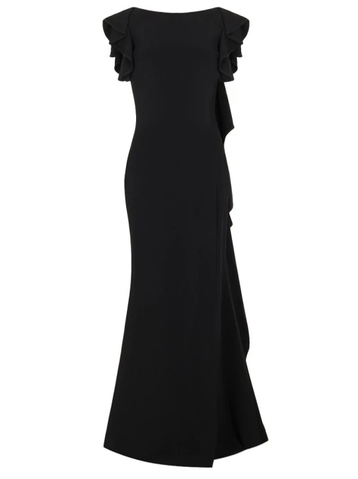 Платье однотонное ELIE SAAB