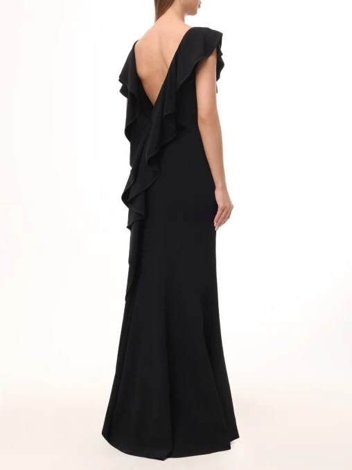 Платье однотонное ELIE SAAB