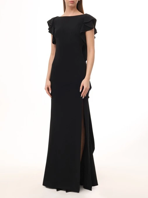Платье однотонное ELIE SAAB