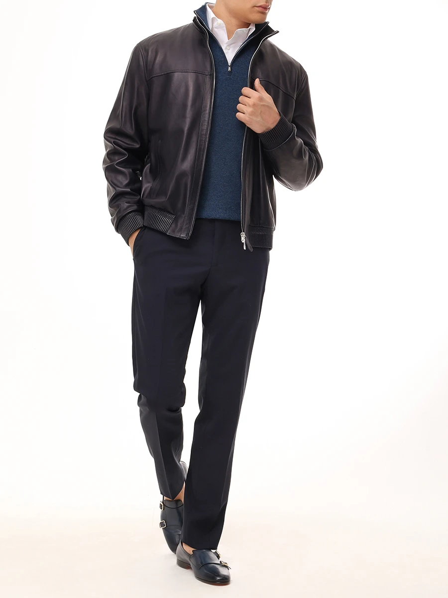 Куртка кожаная