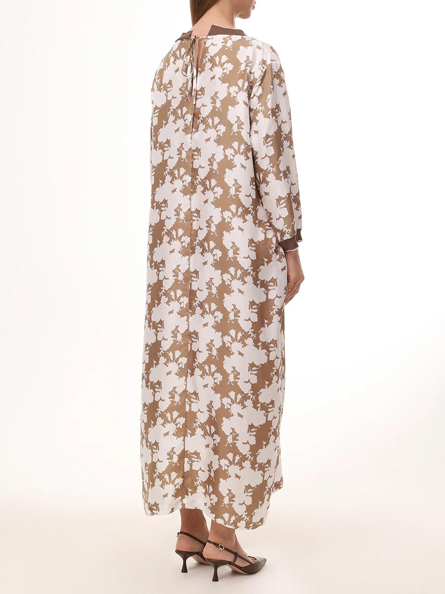 Платье шелковое