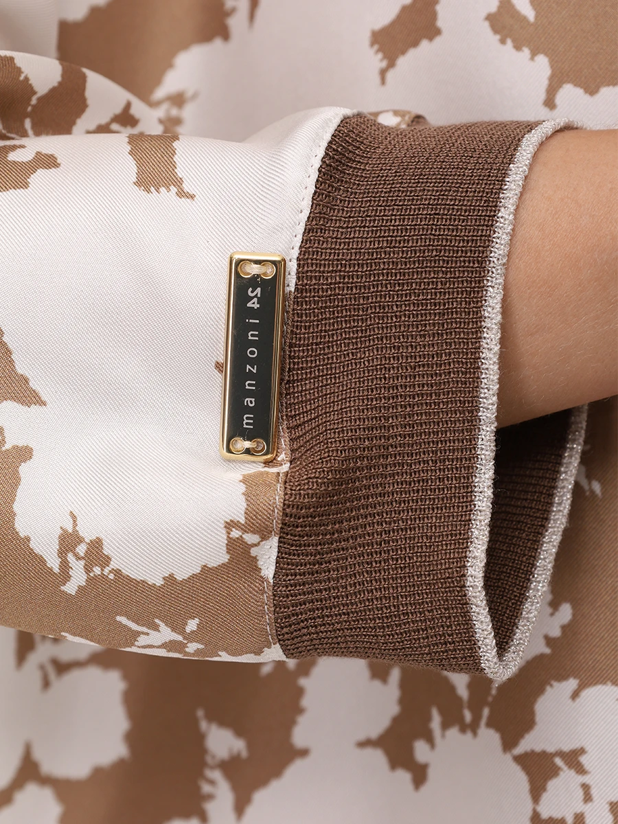 Платье шелковое