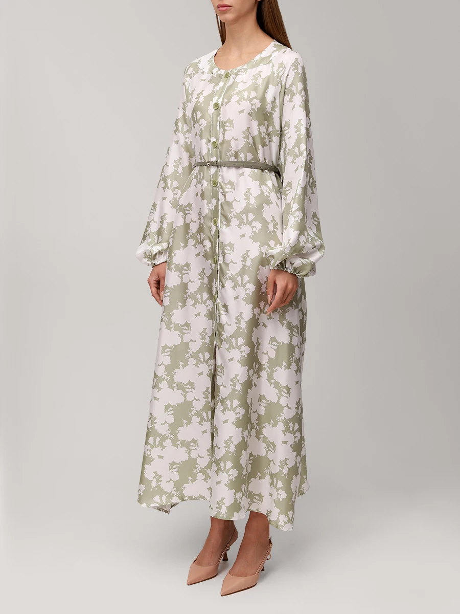 Платье шелковое