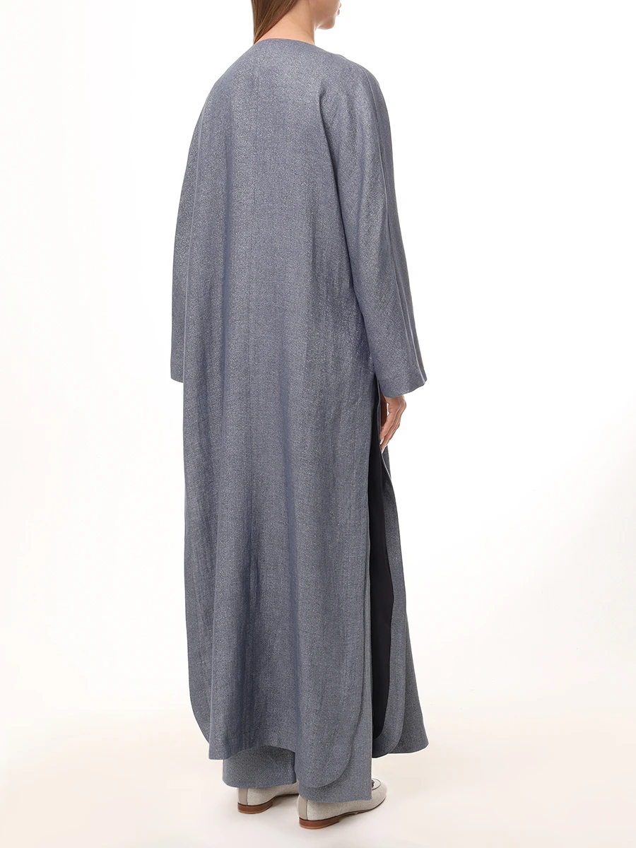 Пальто льняное