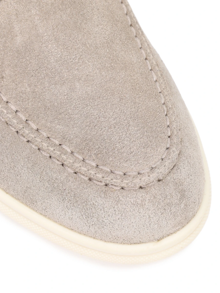 Топсайдеры замшевые