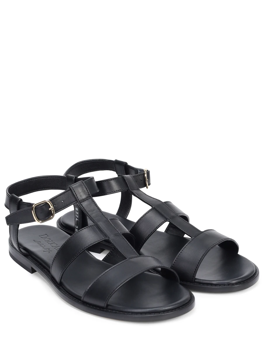 Сандалии кожаные