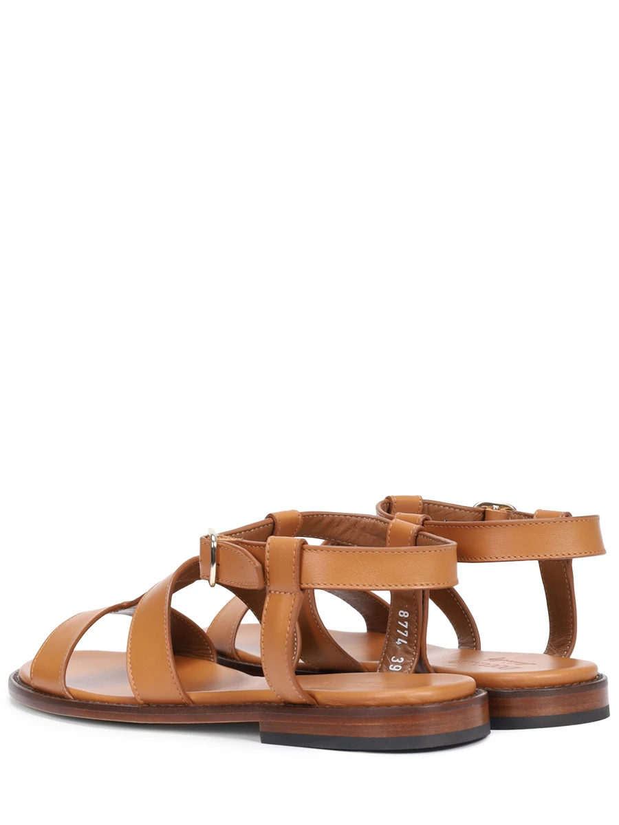 Сандалии кожаные