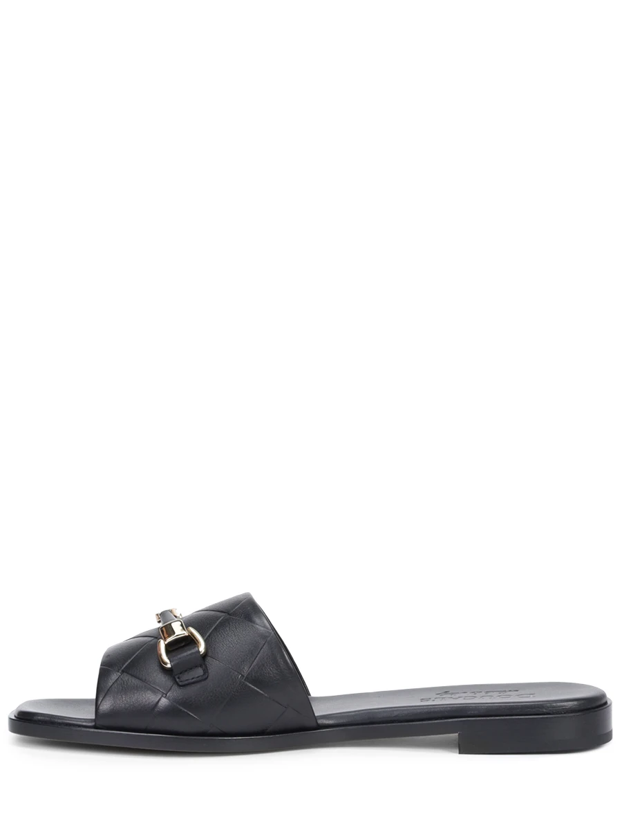 Шлепанцы кожаные