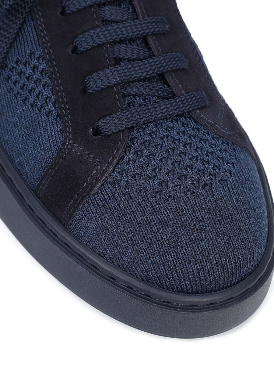 Кеды текстильные