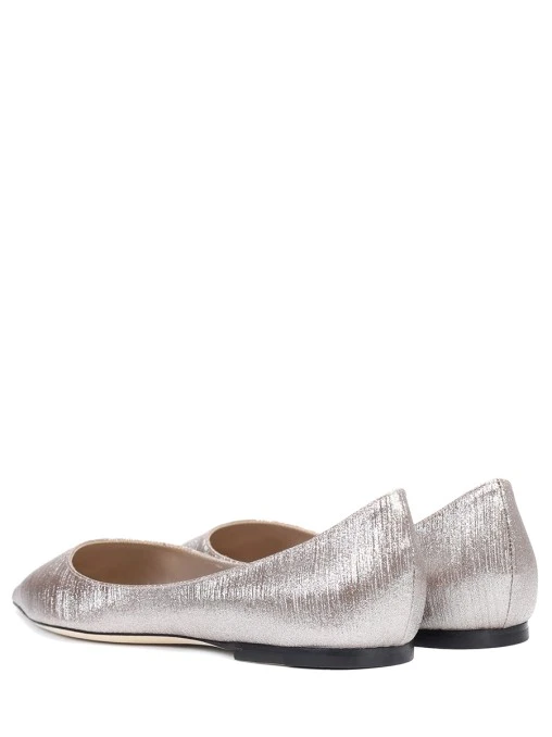 Балетки кожаные Love Flat JIMMY CHOO