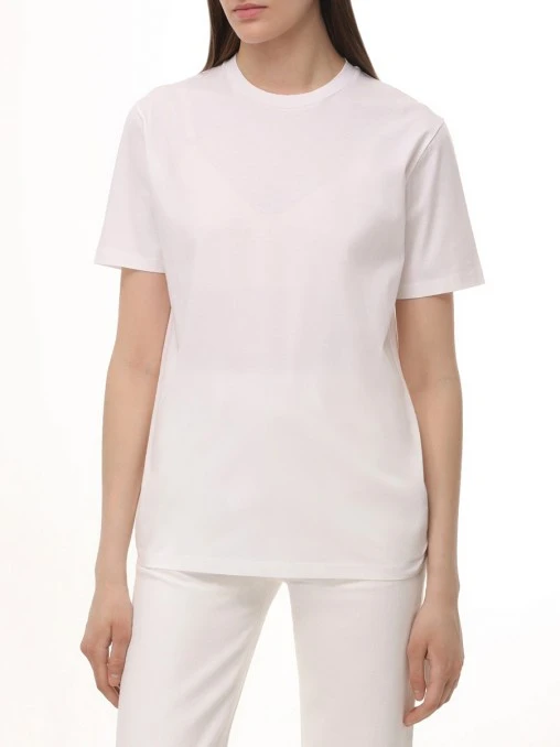 Футболка хлопковая JIL SANDER