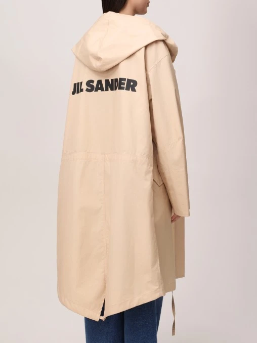 Плащ хлопковый JIL SANDER