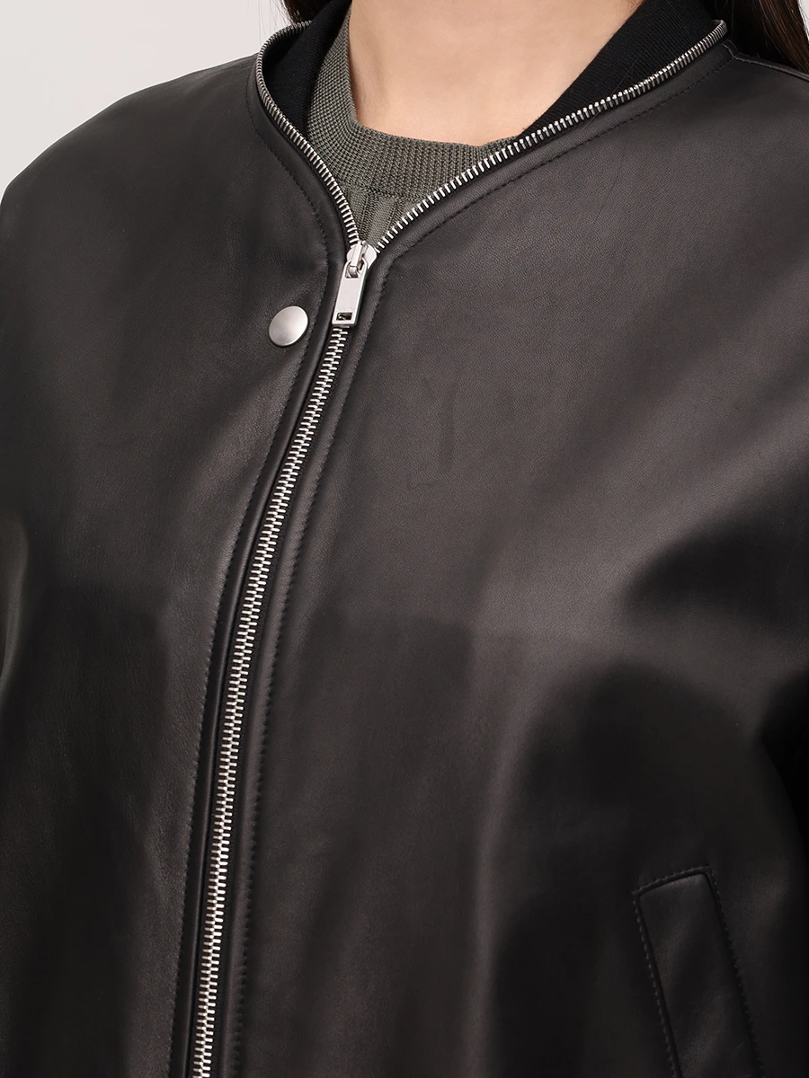 Куртка кожаная