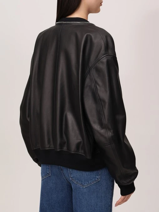 Куртка кожаная JIL SANDER