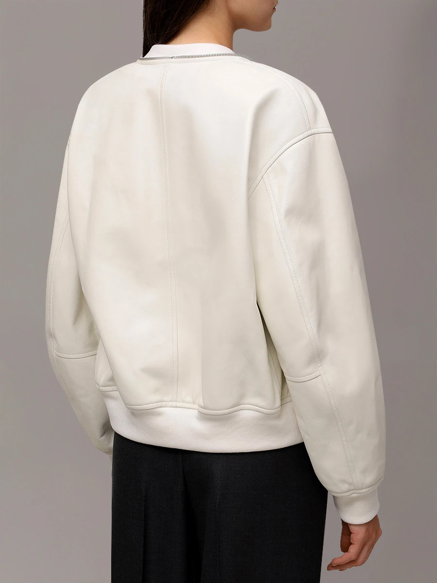 Куртка кожаная