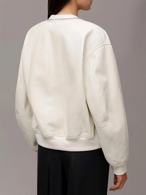 Куртка кожаная JIL SANDER