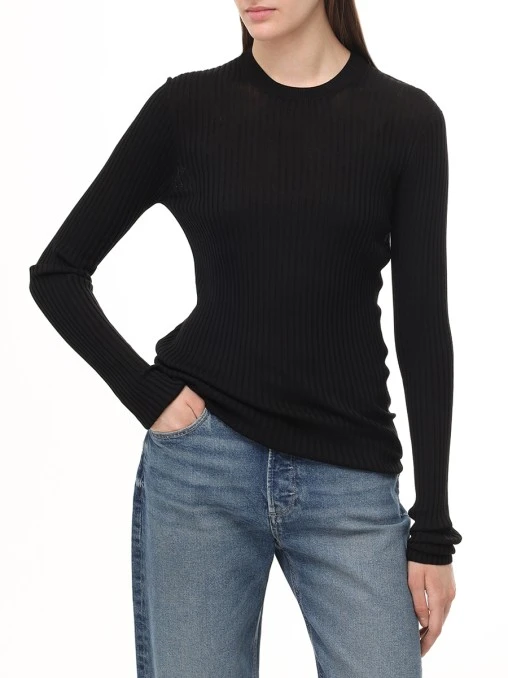 Джемпер шелковый JIL SANDER