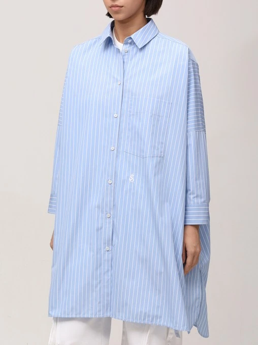 Рубашка хлопковая JIL SANDER
