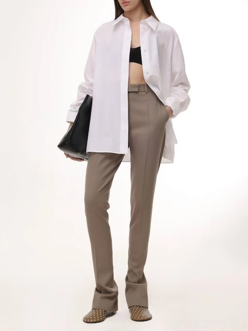 Рубашка хлопковая JIL SANDER