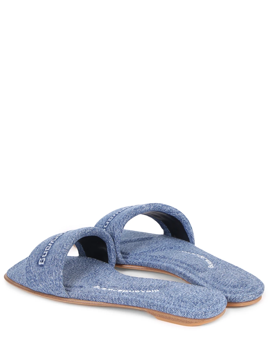 Шлепанцы джинсовые