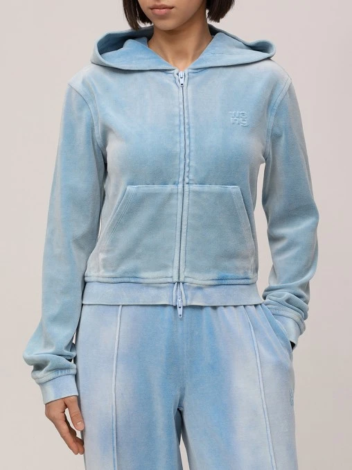 Олимпийка велюровая ALEXANDER WANG