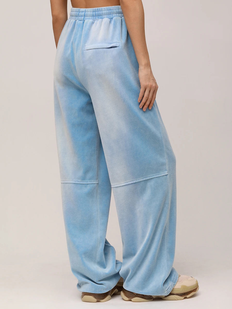 Брюки велюровые