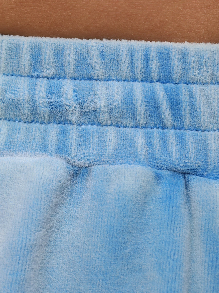 Брюки велюровые