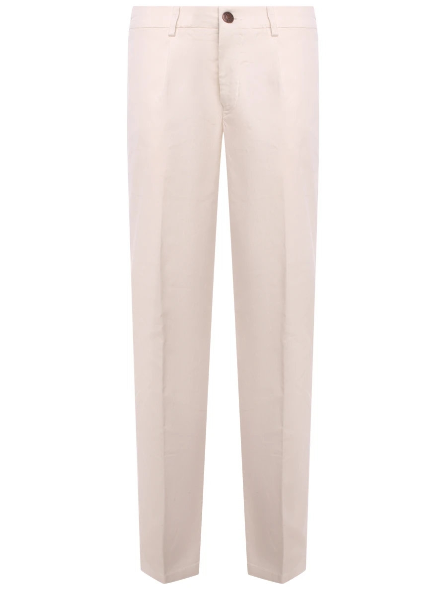 Брюки однотонные