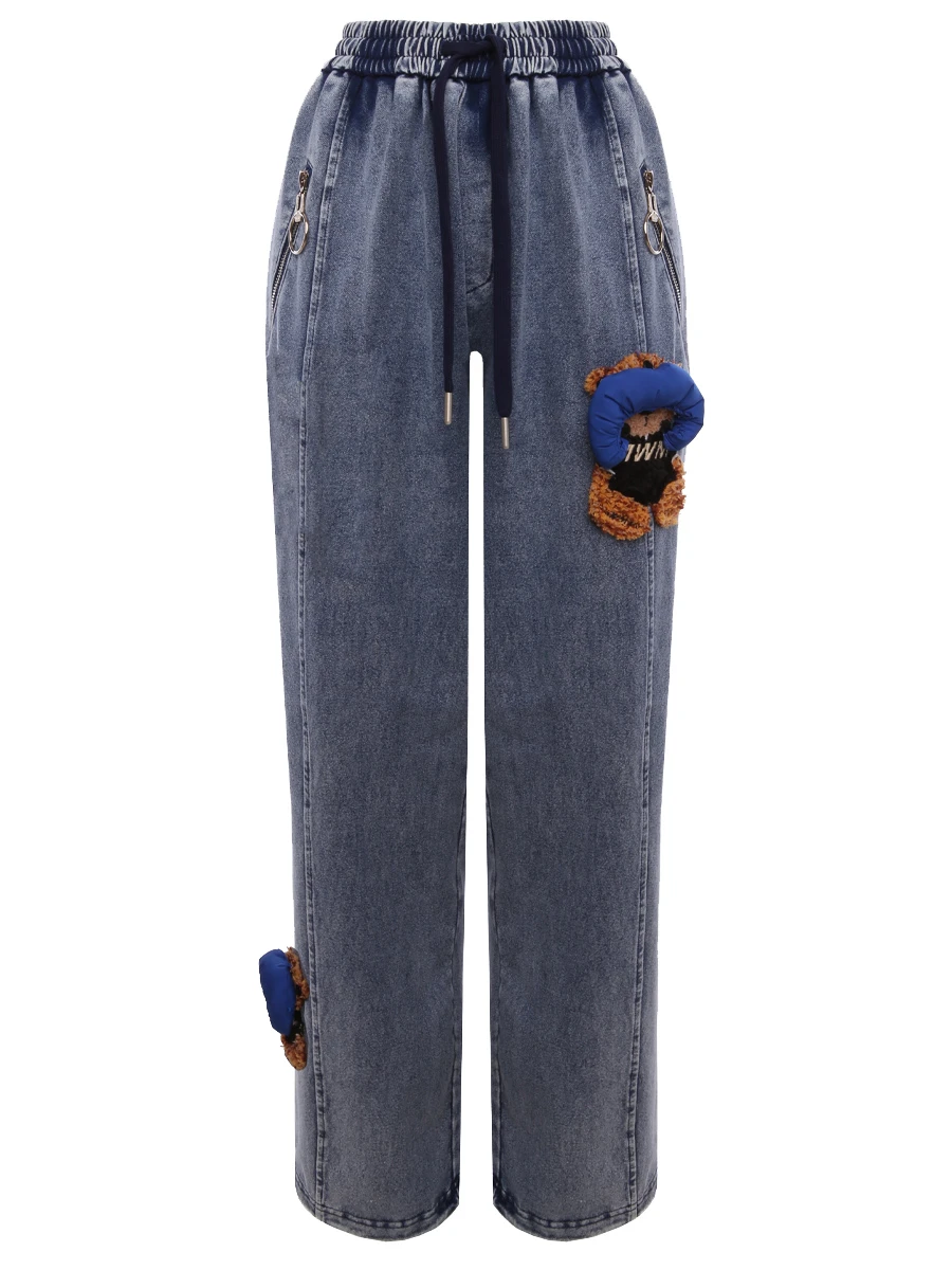 Джинсы хлопковые