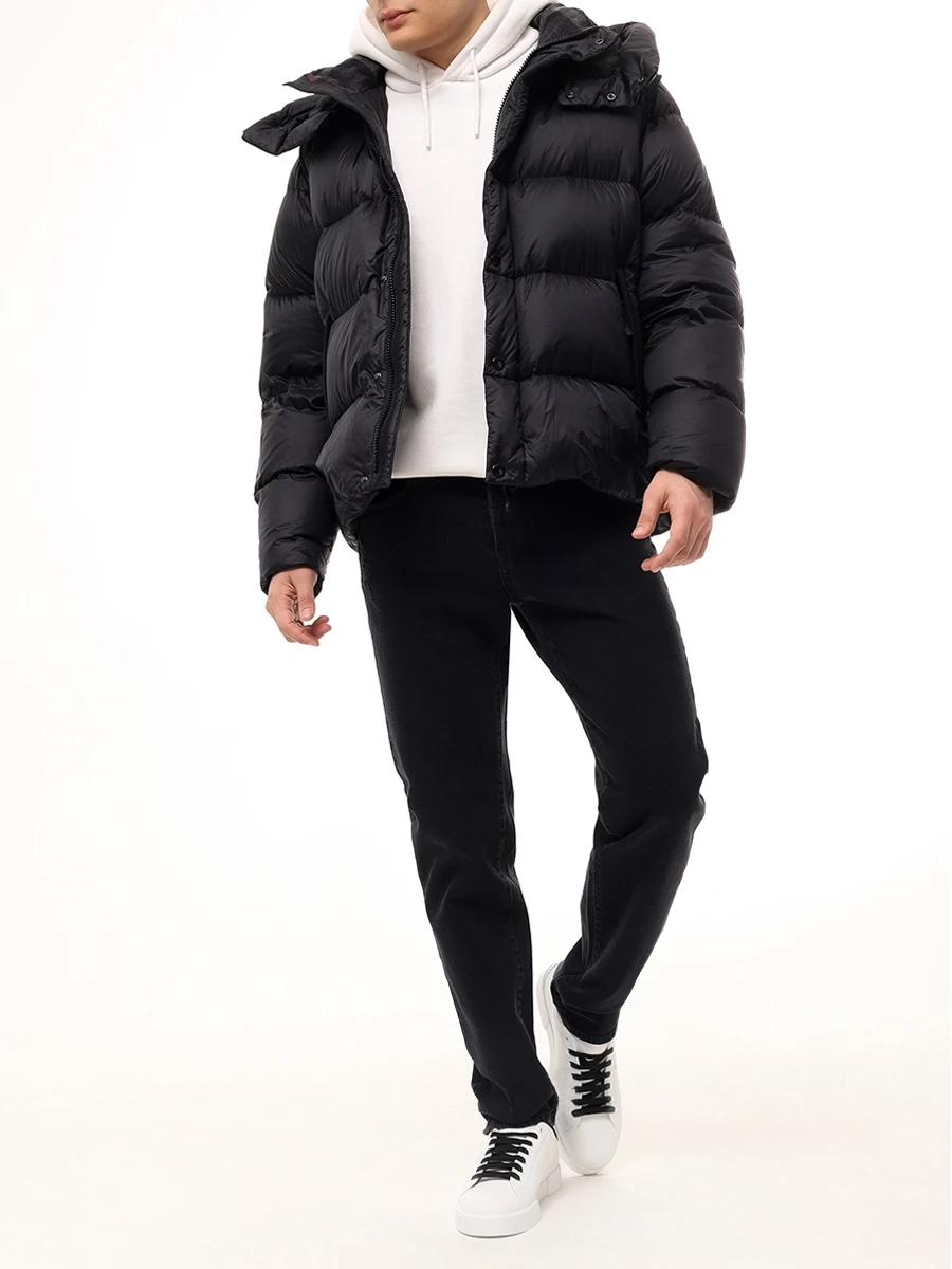 Пуховик стеганый