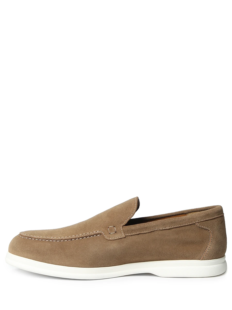 Лоферы замшевые